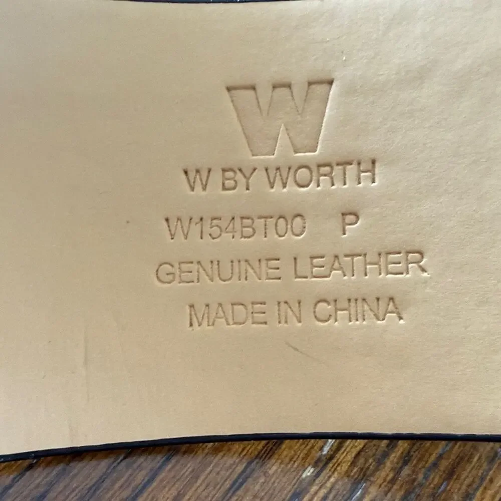 W by Worth width ranges